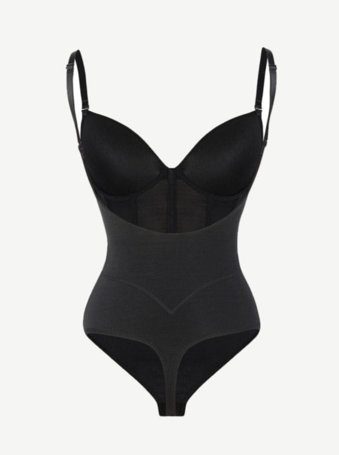 Wholesale Back U Design Comfy Compression Shapewear with 5 Steel Bones - Sculpt Your Silhouette