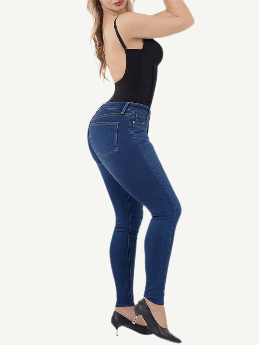 Wholesale Back U Design Comfy Compression Shapewear with 5 Steel Bones - Sculpt Your Silhouette