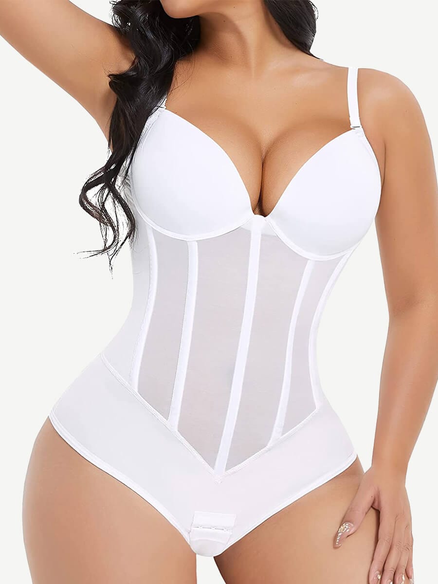 Wholesale Back U Design Comfy Compression Shapewear with 5 Steel Bones - Sculpt Your Silhouette