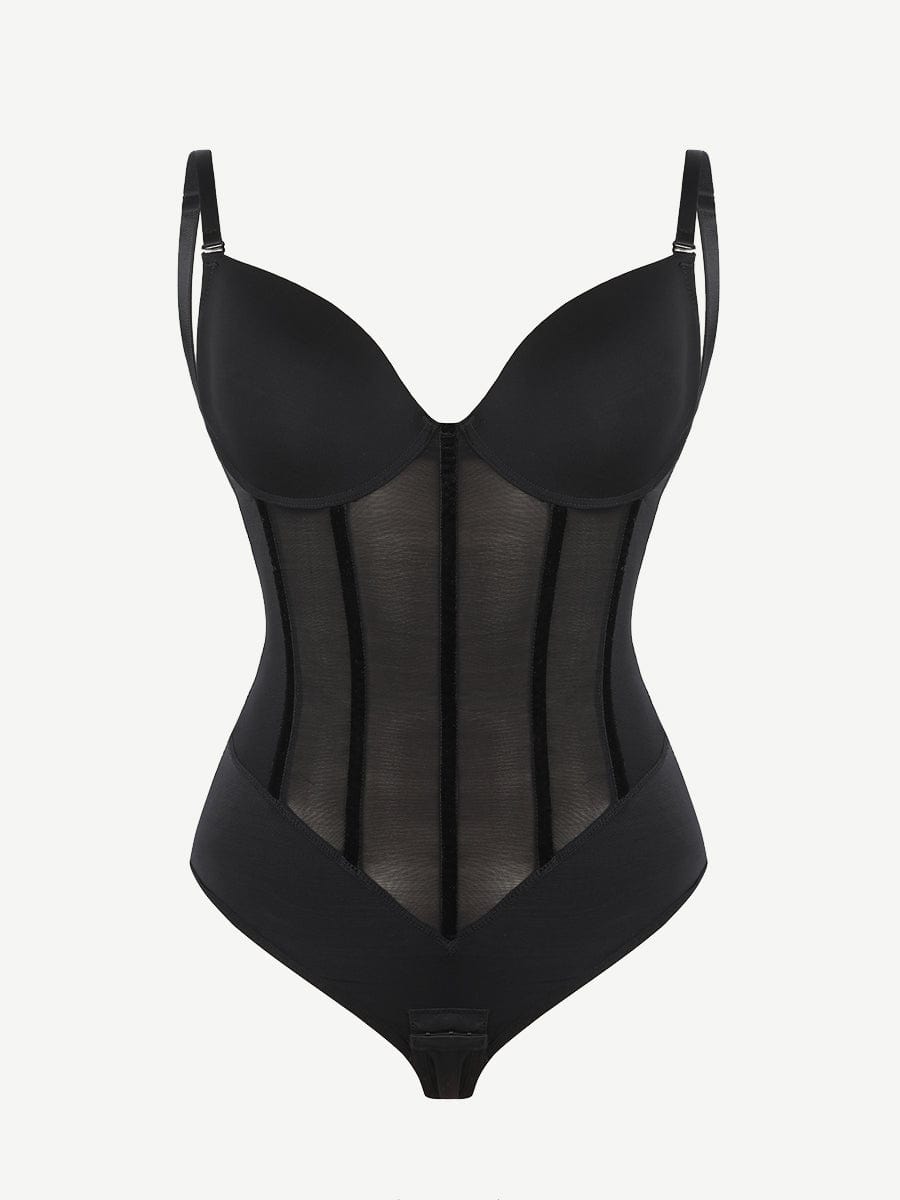 Wholesale Back U Design Comfy Compression Shapewear with 5 Steel Bones - Sculpt Your Silhouette