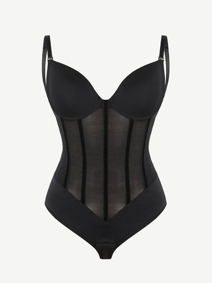 Wholesale Back U Design Comfy Compression Shapewear with 5 Steel Bones - Sculpt Your Silhouette