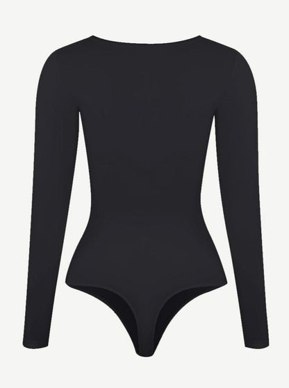 Women's Wholesale Long Sleeve Seamless Corset Bodysuit - Slimming Tummy Control Shapewear