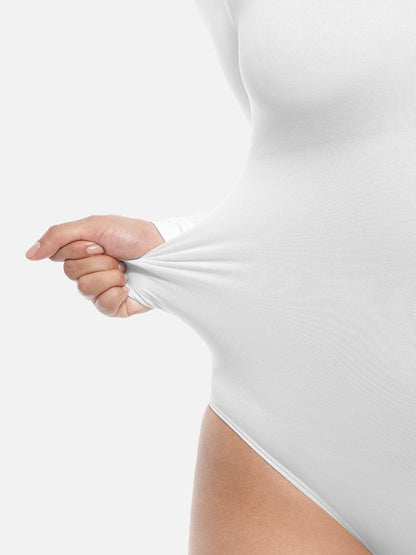 Women's Wholesale Long Sleeve Seamless Corset Bodysuit - Slimming Tummy Control Shapewear