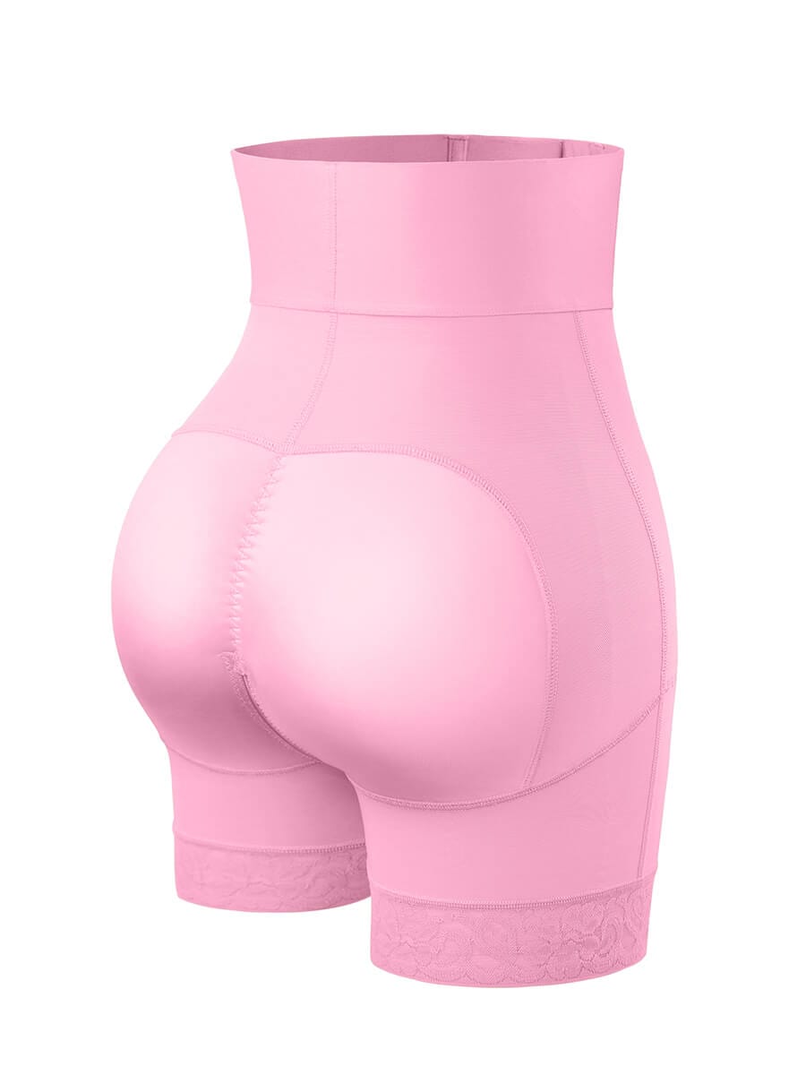 Wholesale High-Waisted Elastic Body Butt Lifter with 3 Bones and Triple-Breasted Design