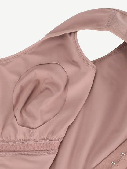 Wholesale Post-Op Compression Garment: Tummy Control Full Body Shapewear with Chest Wrap