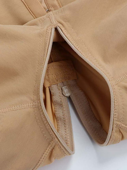 Wholesale Plus Size Post-Surgery Full Body Shaper with Lace Trim - Maximum Comfort and Support