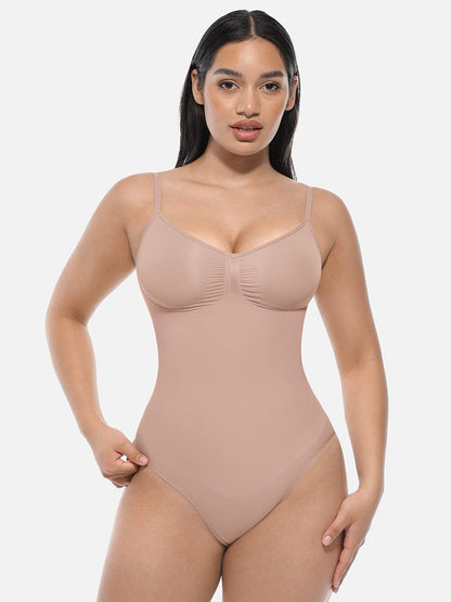 Sculpt & Smooth: Wholesale Seamless Abdomen-Tightening One-Piece Shapewear Briefs