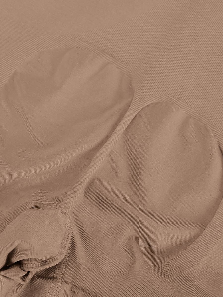 Wholesale Seamless Open-Bust Mid-Thigh Bodysuit - Ultimate Abdomen Flattening & Butt Lifting Shapewear