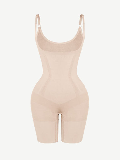 Wholesale Seamless Open-Bust Mid-Thigh Bodysuit - Ultimate Abdomen Flattening & Butt Lifting Shapewear