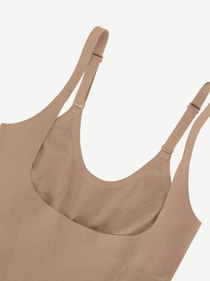 Wholesale Seamless Open-Bust Mid-Thigh Bodysuit - Ultimate Abdomen Flattening & Butt Lifting Shapewear