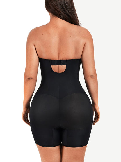 Dream Figure Bodysuit: Wholesale Back Smoothing Underwire Strapless Push-Up Bra for Special Occasions