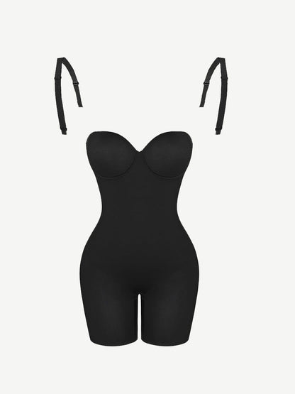 Dream Figure Bodysuit: Wholesale Back Smoothing Underwire Strapless Push-Up Bra for Special Occasions