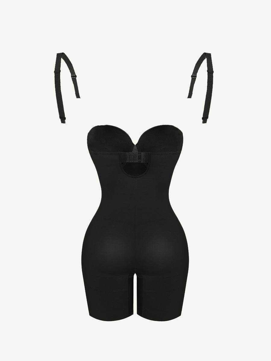 Dream Figure Bodysuit: Wholesale Back Smoothing Underwire Strapless Push-Up Bra for Special Occasions