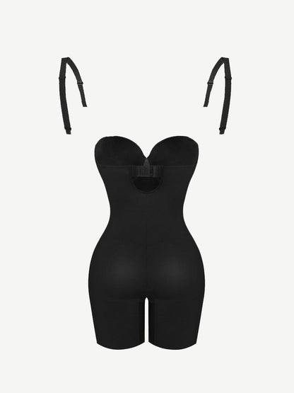 Dream Figure Bodysuit: Wholesale Back Smoothing Underwire Strapless Push-Up Bra for Special Occasions