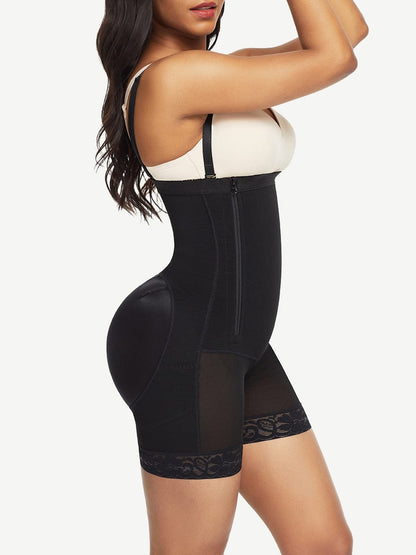 Wholesale Pretty Detachable Straps Side Zip Postoperative Body Shaper - Enhance Your Figure & Comfort