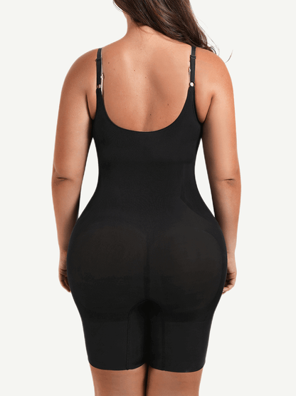 Wholesale Seamless Open-Bust Mid-Thigh Bodysuit - Ultimate Abdomen Flattening & Butt Lifting Shapewear
