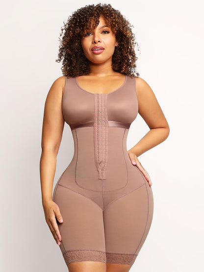 Wholesale Post-Op Compression Garment: Tummy Control Full Body Shapewear with Chest Wrap