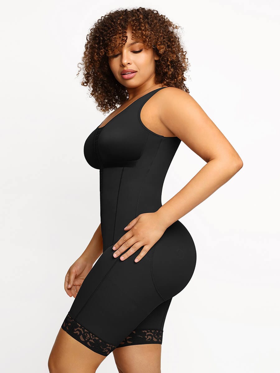 Wholesale Post-Op Compression Garment: Tummy Control Full Body Shapewear with Chest Wrap