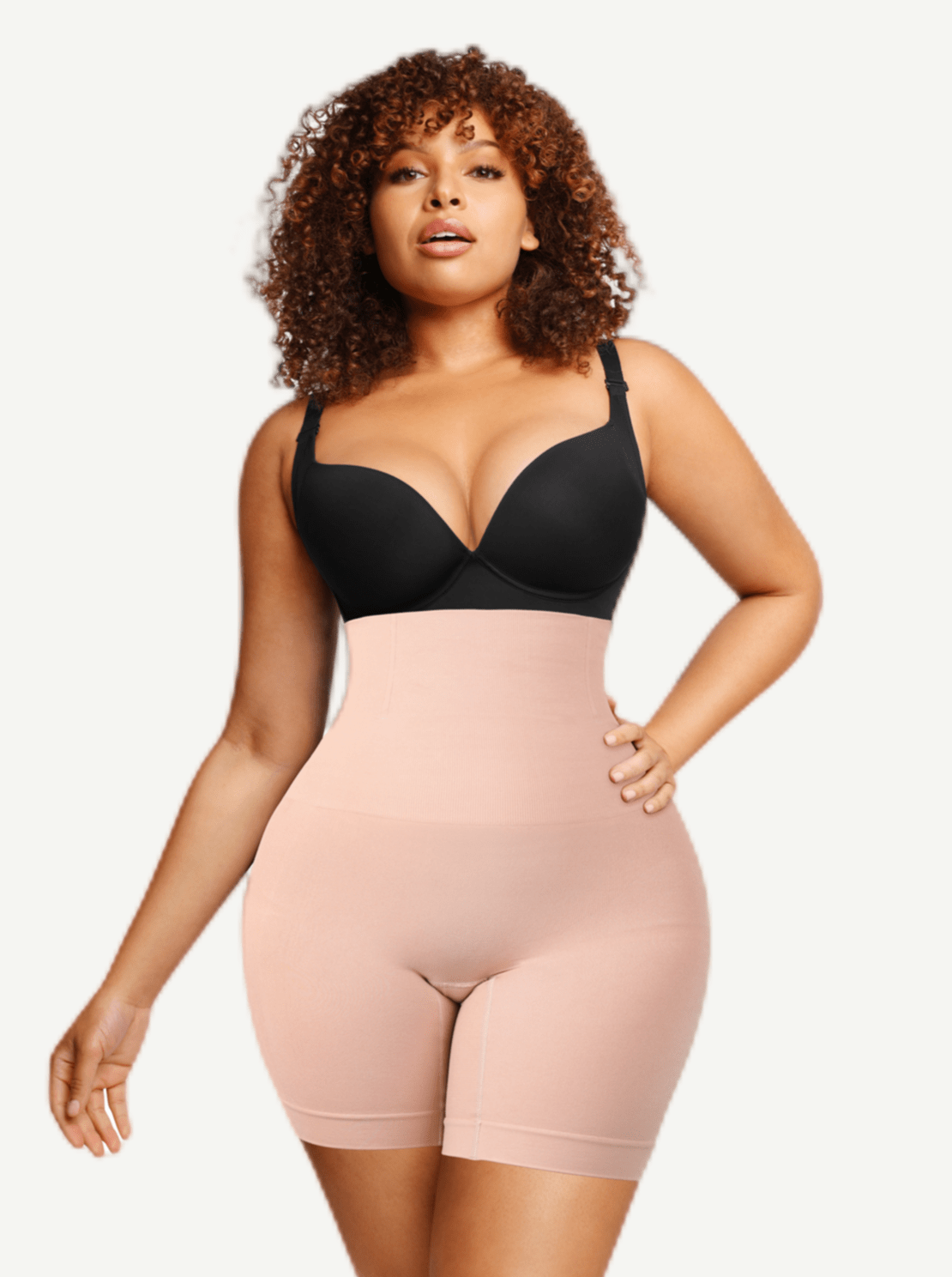 Wholesale Sculpting Seamless Tummy Control Shapewear Shorts with 4 Steel Bones & Butt Lift