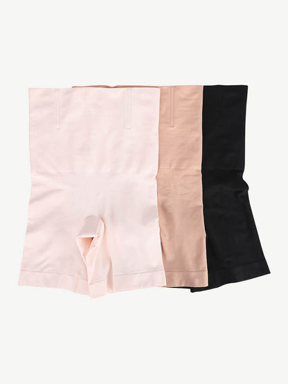 Wholesale Sculpting Seamless Tummy Control Shapewear Shorts with 4 Steel Bones & Butt Lift