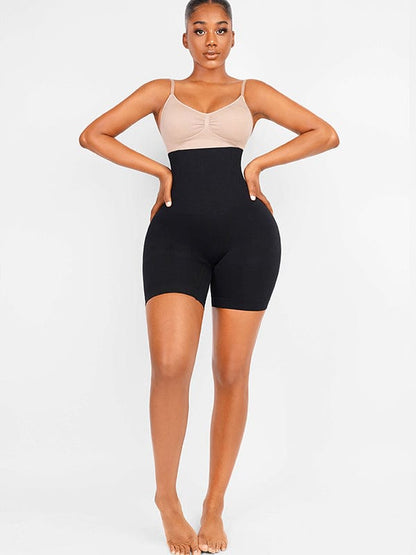 Wholesale Sculpting Seamless Tummy Control Shapewear Shorts with 4 Steel Bones & Butt Lift