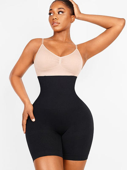 Wholesale Sculpting Seamless Tummy Control Shapewear Shorts with 4 Steel Bones & Butt Lift