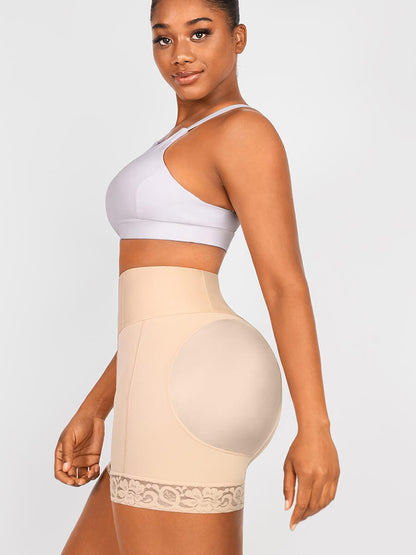 Enhance Your Silhouette: Wholesale Butt Lifter Tummy Control High-Waisted Mid-Thigh Shaper Shorts