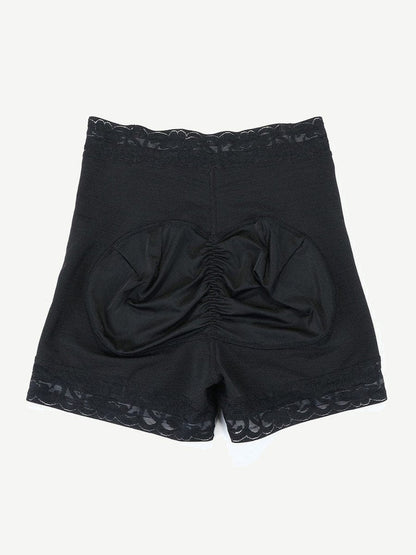 Wholesale High Waist Lace Butt Enhancer Panty - Curve Smoothing Shapewear for Enhanced Natural Shape