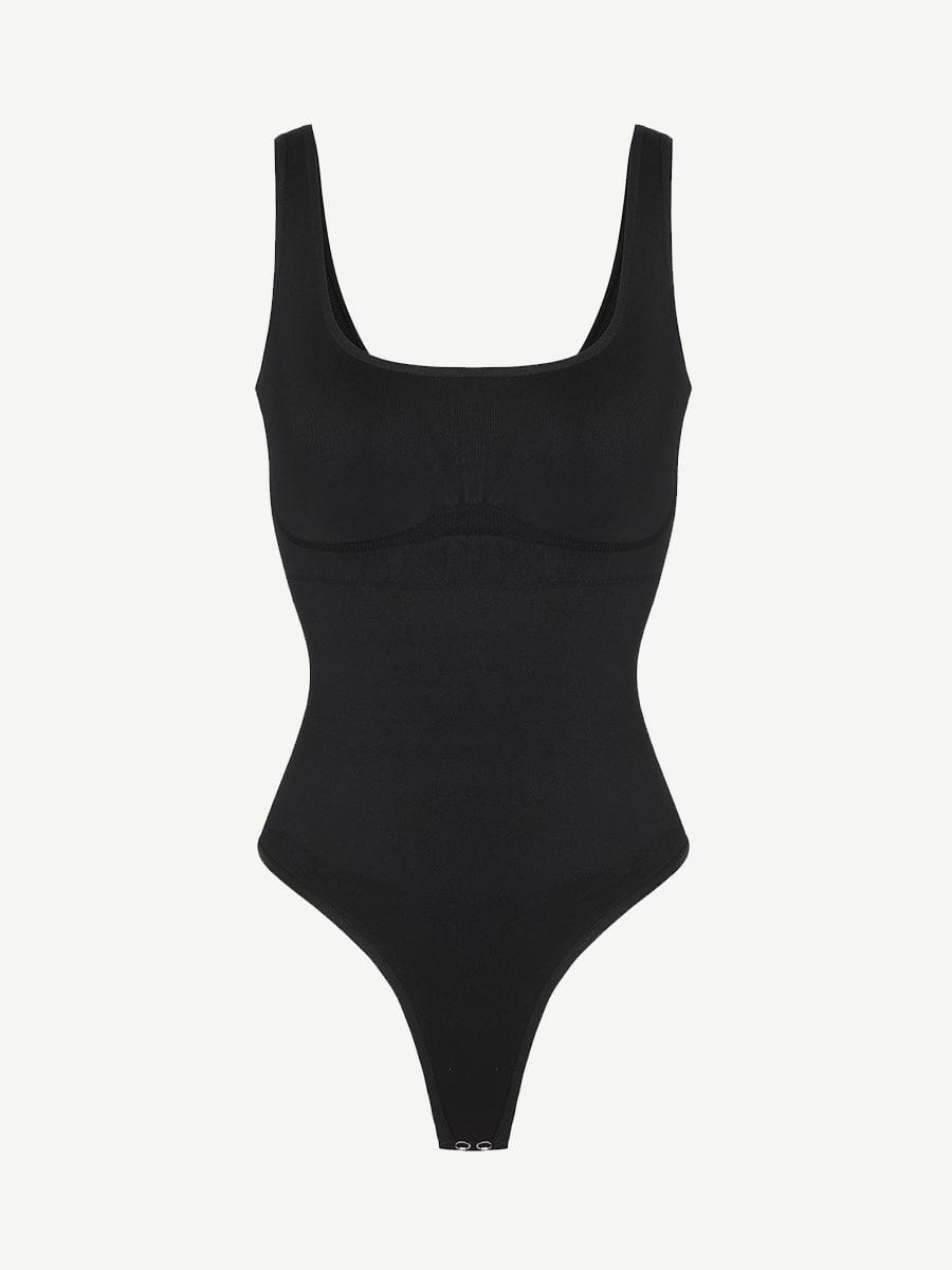 Wholesale Eco-friendly Seamless Bodysuit with Belly Control & Thong Back
