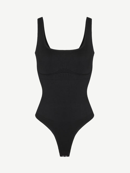 Wholesale Eco-friendly Seamless Bodysuit with Belly Control & Thong Back
