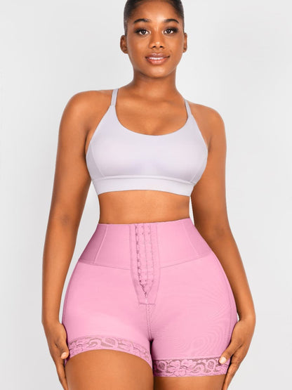 Enhance Your Silhouette: Wholesale Butt Lifter Tummy Control High-Waisted Mid-Thigh Shaper Shorts
