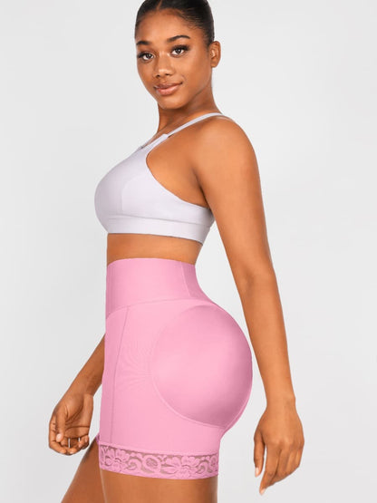 Enhance Your Silhouette: Wholesale Butt Lifter Tummy Control High-Waisted Mid-Thigh Shaper Shorts