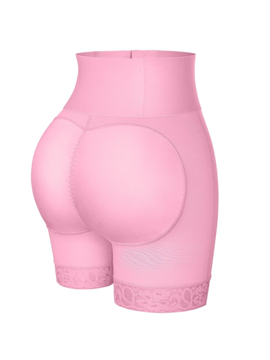 Enhance Your Silhouette: Wholesale Butt Lifter Tummy Control High-Waisted Mid-Thigh Shaper Shorts
