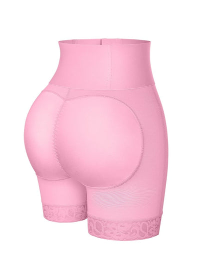 Enhance Your Silhouette: Wholesale Butt Lifter Tummy Control High-Waisted Mid-Thigh Shaper Shorts