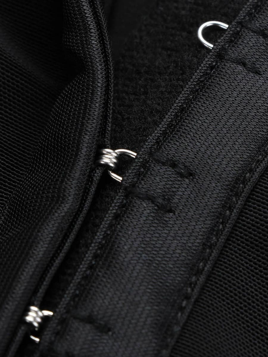 Wholesale Queen Size High Waist Post-surgical Slimming Shorts Lace Hemline Hooks