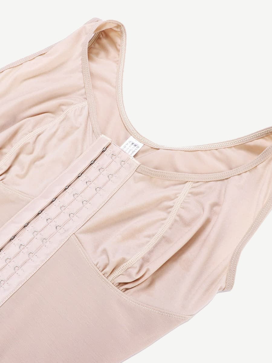 Wholesale Plus Size Sculpting Bodysuit - Ultimate Stretch, Crotchless Design with Adjustable Hooks