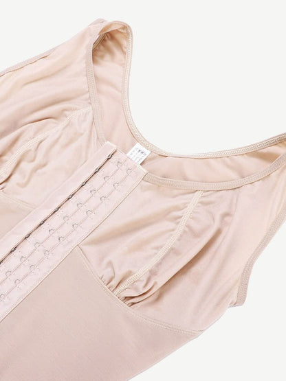 Wholesale Plus Size Sculpting Bodysuit - Ultimate Stretch, Crotchless Design with Adjustable Hooks