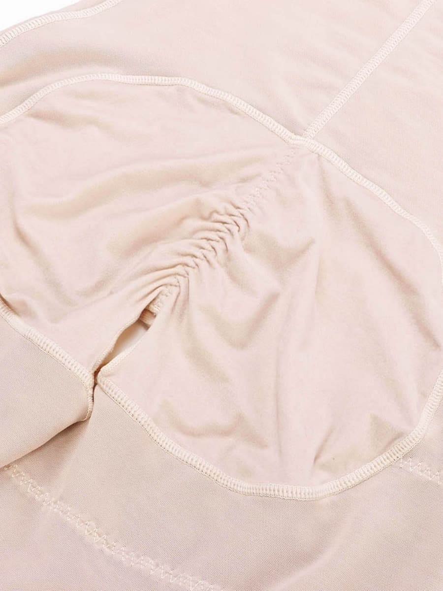 Wholesale Plus Size Sculpting Bodysuit - Ultimate Stretch, Crotchless Design with Adjustable Hooks